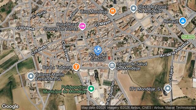 Ubicación de la subastas Subasta de cl nuevo trazado s/n ( mondÉjar) en MONDÉJAR