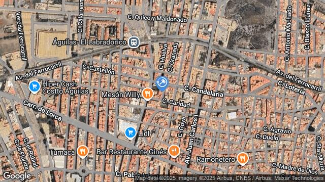 Ubicación de la subastas Subasta de garaje en Águilas