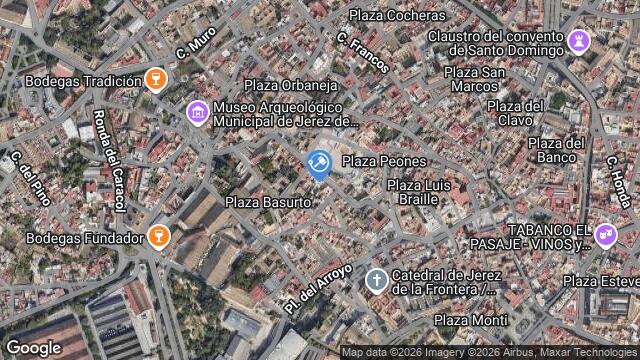 Ubicación de la subastas Subasta de trastero en JEREZ DE LA FRONTERA