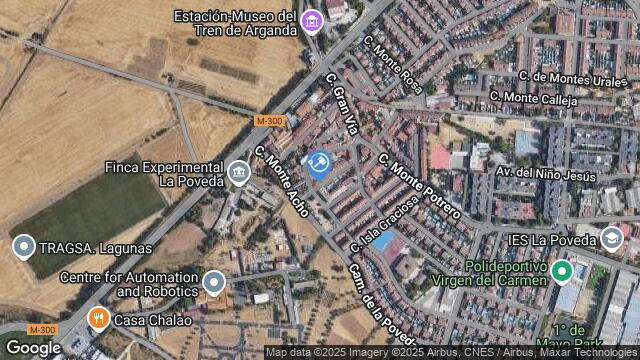 Ubicación de la subastas Subasta de garaje en ARGANDA