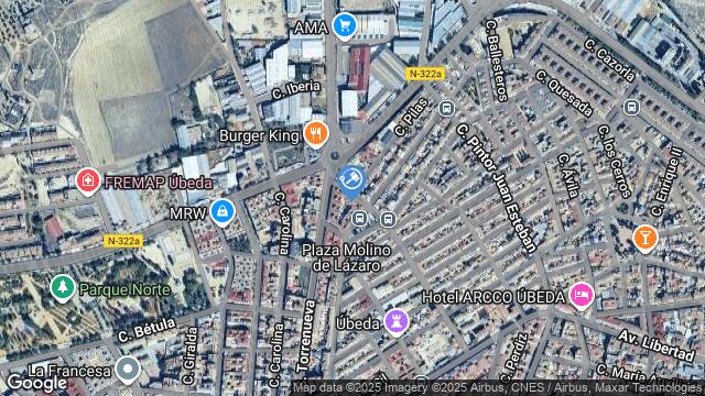 Ubicación de la subastas Subasta de local comercial en UBEDA