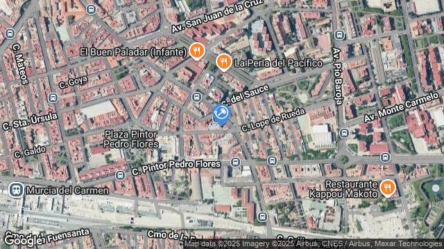 Ubicación de la subastas Subasta de vivienda en Murcia
