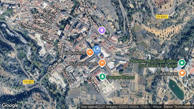 Ubicación de la subastas Subasta de garaje en BUÑOL