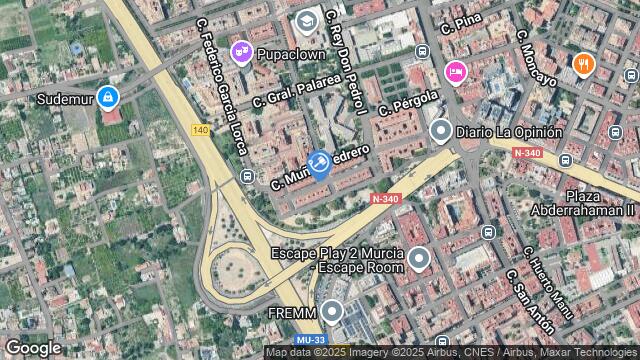 Ubicación de la subastas Subasta de vivienda en Murcia