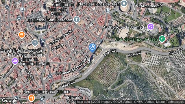 Ubicación de la subastas Subasta de garaje en JAEN