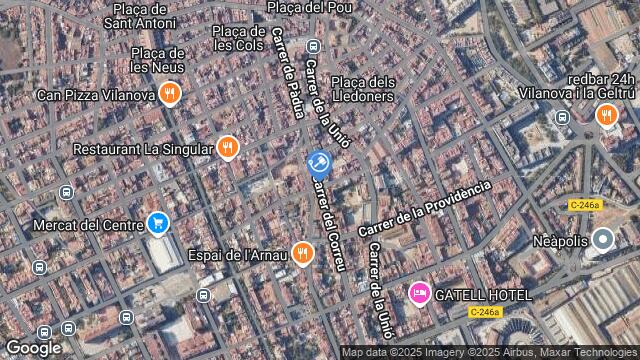 Ubicación de la subastas Subasta de vivienda en VILANOVA I LA GELTRU