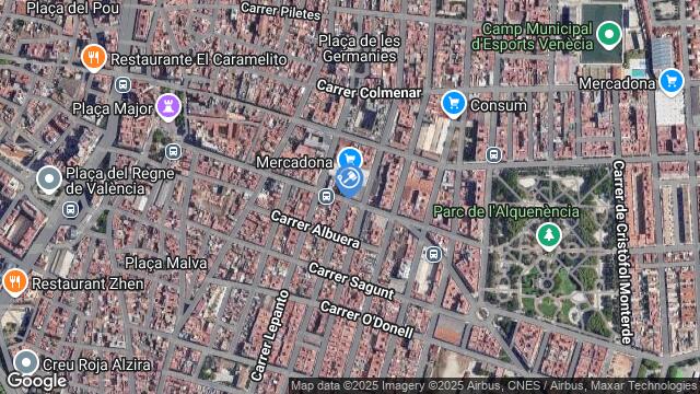 Ubicación de la subastas Subasta de otros en ALZIRA