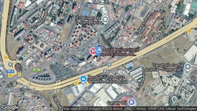 Ubicación de la subastas Subasta de vivienda en SantaCruz de Tenerife