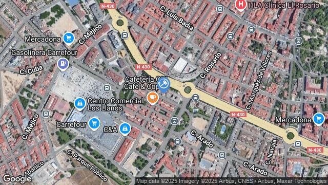 Ubicación de la subastas Subasta de vivienda en ALBACETE