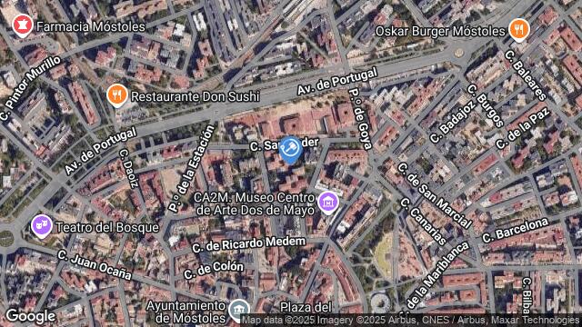 Ubicación de la subastas Subasta de vivienda en Móstoles