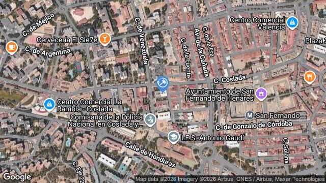 Ubicación de la subastas Subasta de cl jesus de san antonio ( coslada) en COSLADA