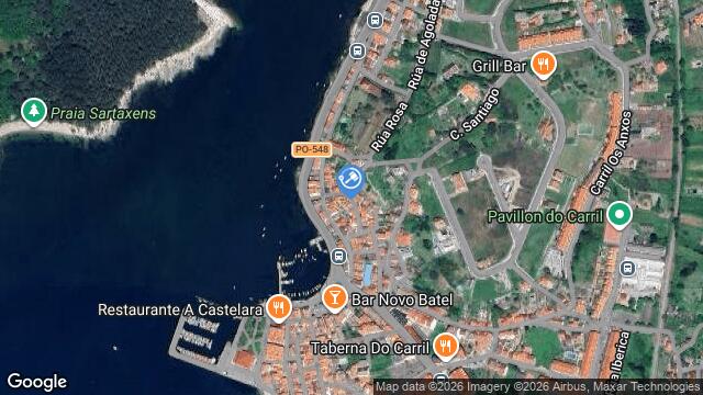 Ubicación de la subastas Subasta de garaje en Carril, Vilagarcía de Arousa