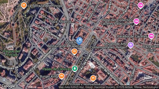 Ubicación de la subastas Subasta de local comercial en Cáceres