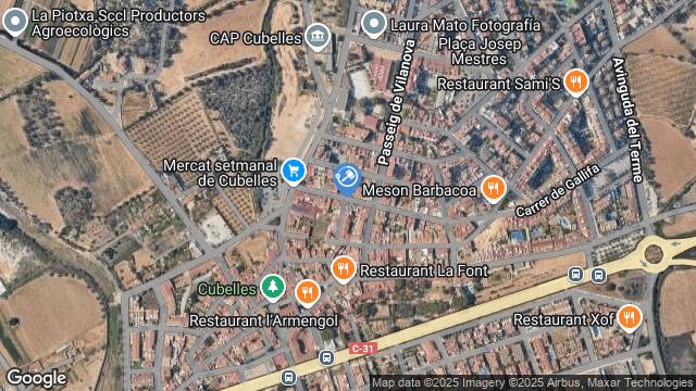 Ubicación de la subastas Subasta de vivienda en CUBELLES