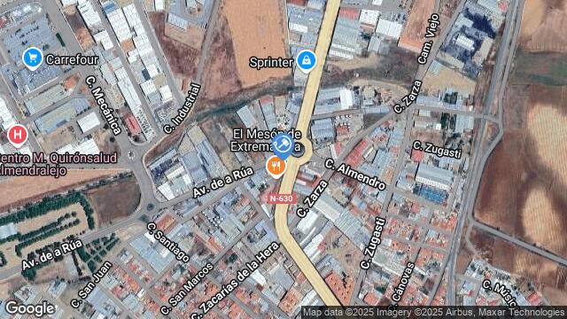 Ubicación de la subastas Subasta de otros en ALMENDRALEJO