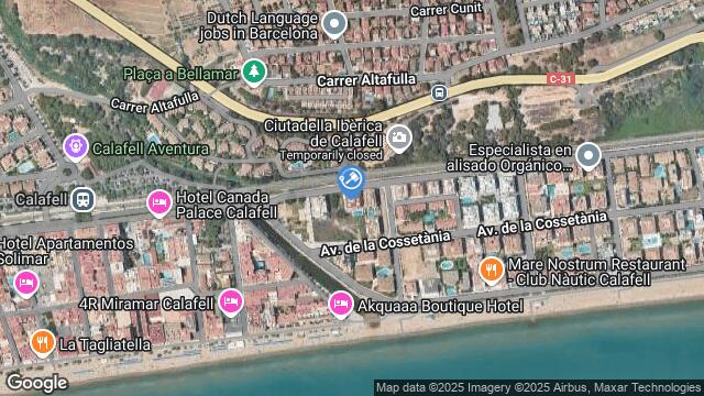Ubicación de la subastas Subasta de trastero en Calafell