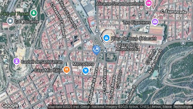 Ubicación de la subastas Subasta de local comercial en Alicante