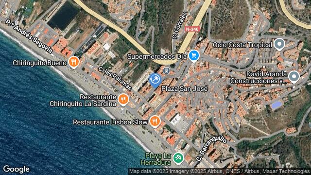Ubicación de la subastas Subasta de local comercial en LA HERRADURA