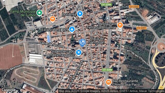 Ubicación de la subastas Subasta de vivienda en Betxí