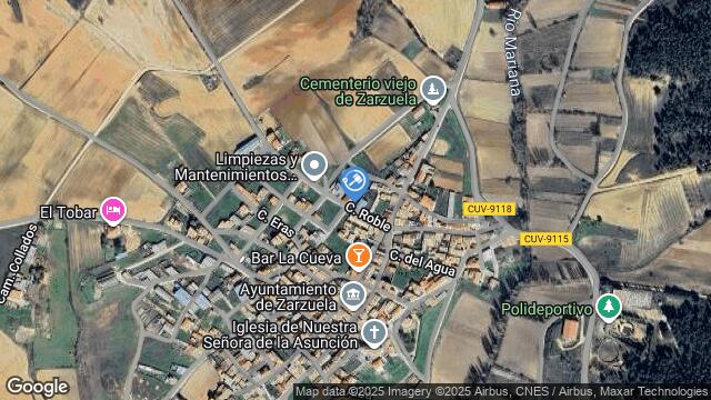 Ubicación de la subastas Subasta de finca rústica en ZARZUELA