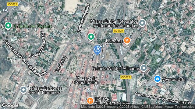 Ubicación de la subastas Subasta de garaje en ALACANT/ALICANTE