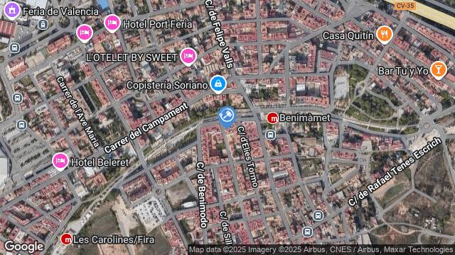 Ubicación de la subastas Subasta de av estación ( valÈncia) en VALÈNCIA