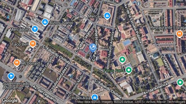 Ubicación de la subastas Subasta de garaje en PARLA