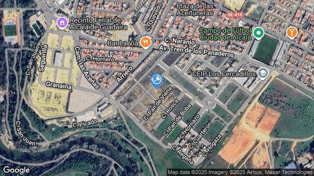 Ubicación de la subastas Subasta de solar en ALCALA DE GUADAIRA