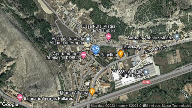 Ubicación de la subastas Subasta de vivienda en ALHAMA DE ARAGON