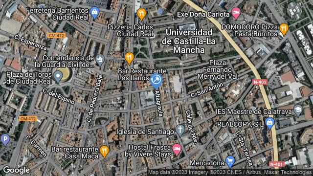 Ubicación de la subastas Subasta de vivienda en CIUDAD REAL