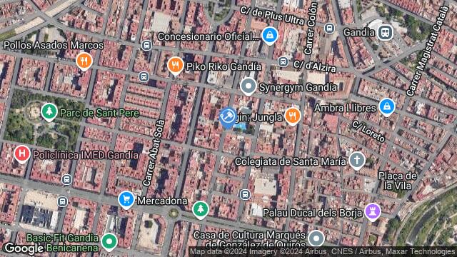 Ubicación de la subastas Subasta de pda benieto  ( gandia - valencia) en VALENCIA