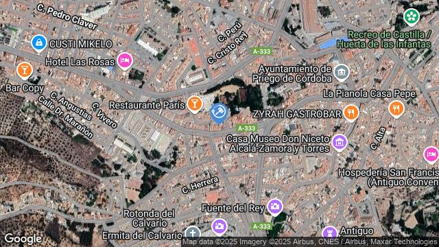 Ubicación de la subastas Subasta de majada de las vacas  ( priego de cÓrdoba - cordoba) en CORDOBA