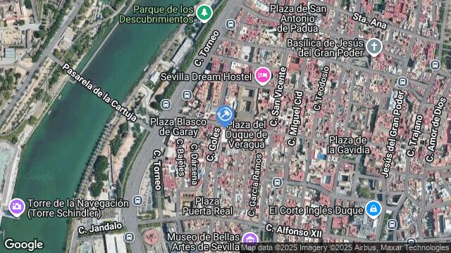 Ubicación de la subastas Subasta de garaje en SEVILLA