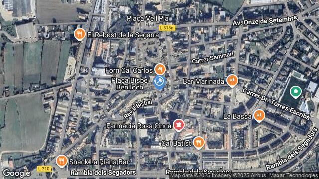 Ubicación de la subastas Subasta de vivienda en GUISSONA