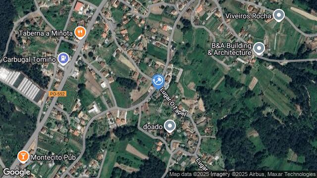 Ubicación de la subastas Subasta de finca rústica en tomiño