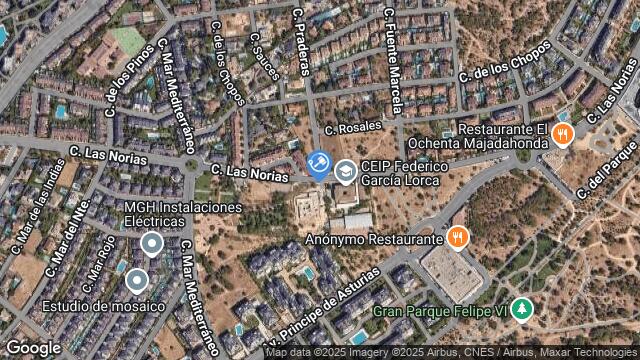 Ubicación de la subastas Subasta de solar en Majadahonda