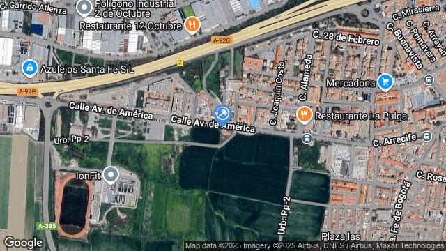 Ubicación de la subastas Subasta de av america edf. akaisu en Granada