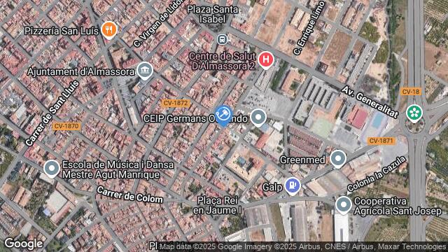 Ubicación de la subastas Subasta de vivienda en ALMASSORA