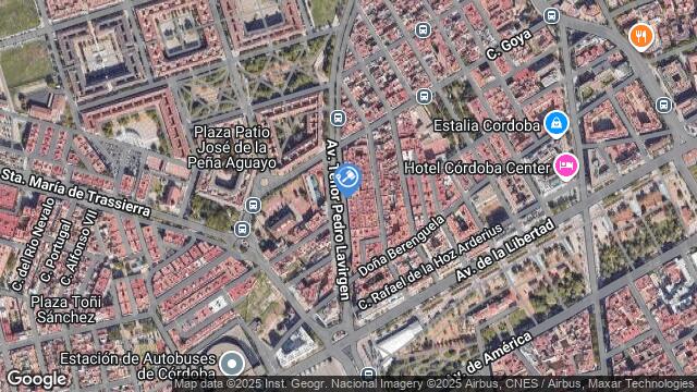 Ubicación de la subastas Subasta de av tenor pedro lavirgen ( cÓrdoba) en CÓRDOBA