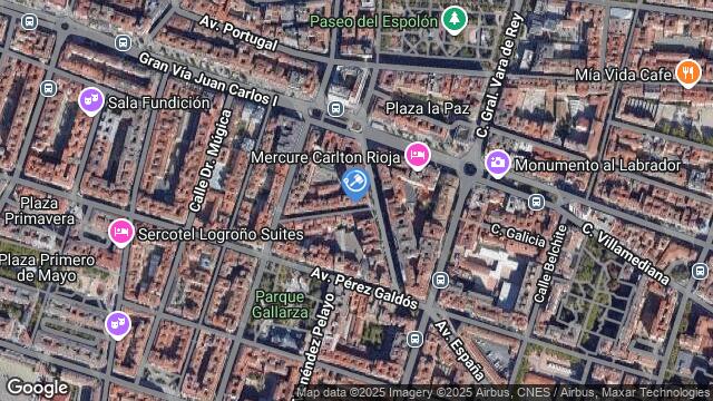 Ubicación de la subastas Subasta de local comercial en LOGROÑO