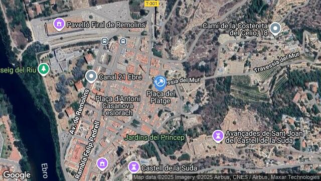Ubicación de la subastas Subasta de garaje en Tortosa