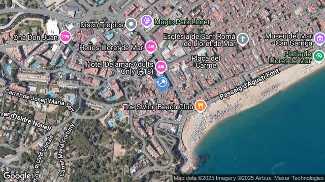 Ubicación de la subastas Subasta de local comercial en Lloret de Mar