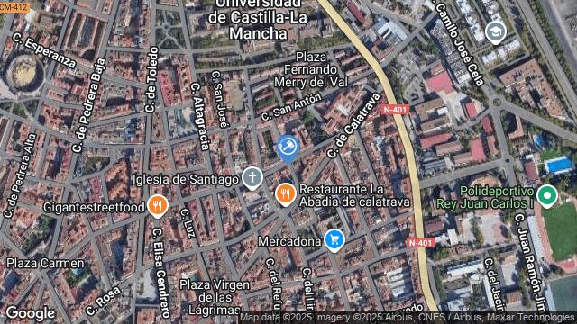 Ubicación de la subastas Subasta de vivienda en CIUDAD REAL