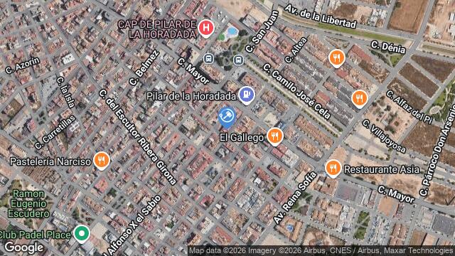 Ubicación de la subastas Subasta de vivienda en Pilar de la Horadada