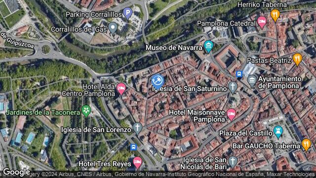 Ubicación de la subastas Subasta de vivienda en Pamplona