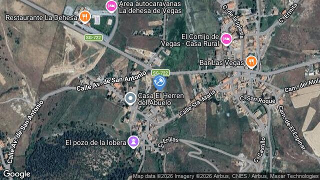 Ubicación de la subastas Subasta de solar en VEGAS DE MATUTE