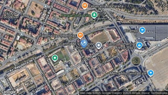 Ubicación de la subastas Subasta de vivienda en Sevilla