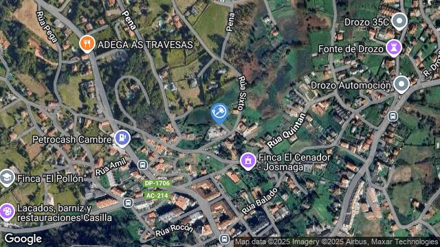 Ubicación de la subastas Subasta de finca rústica en CAMBRE