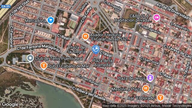 Ubicación de la subastas Subasta de cl real ( puerto real) en PUERTO REAL