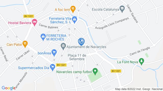 Ubicación de la subastas Subasta de vivienda en NAVARCLES